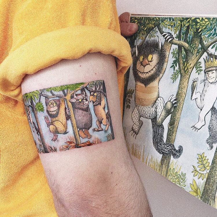 Where the Wild Things Are Tattoo