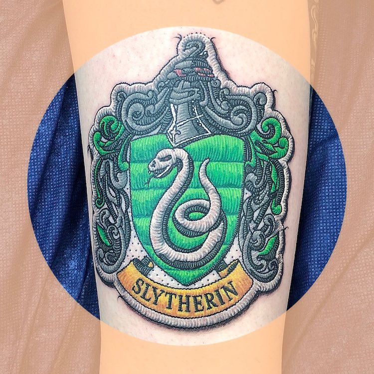 Harry Potter Patch Tattoo