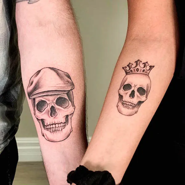 father daughter tattoo by @tattoosbyfrankiev