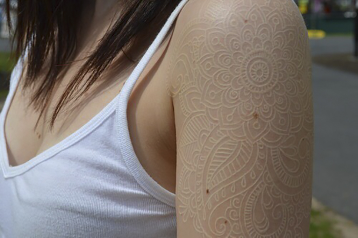 White Ink Tattoo