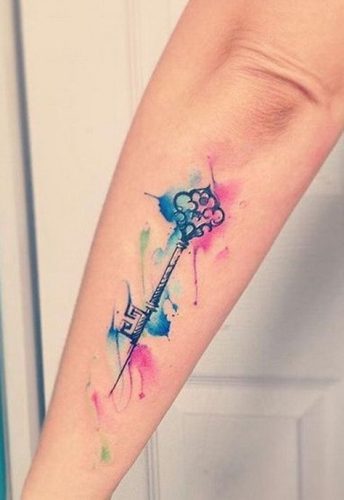 19 Small Watercolor Tattoo Ideas