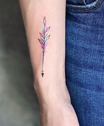 19 Small Watercolor Tattoo Ideas