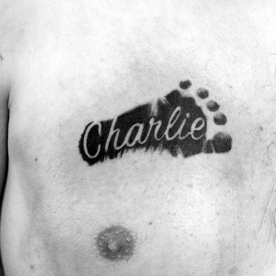 little baby feet tattoo