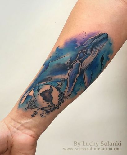 24 Watercolor Tattoo Inspiration