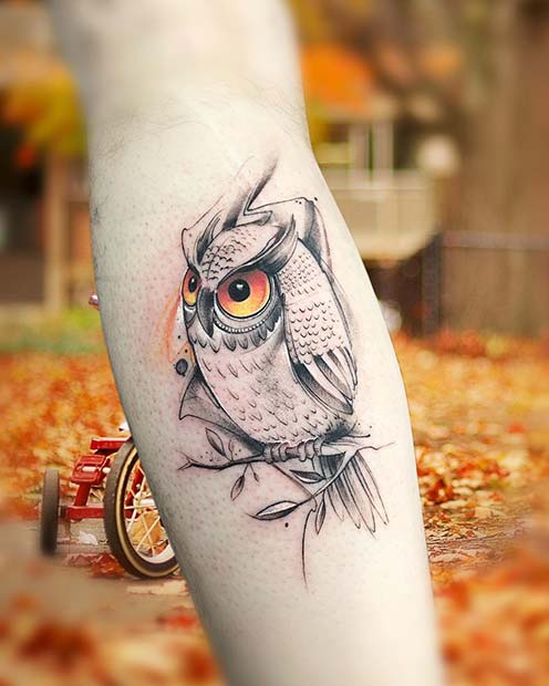 Big Eyed Owl Design