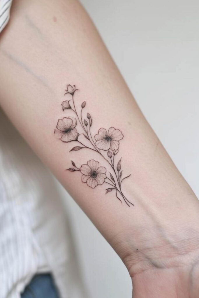 flower tattoos