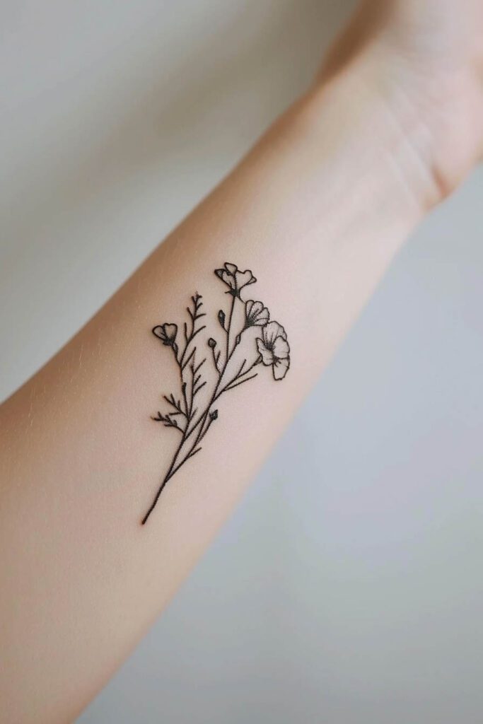 flower tattoos