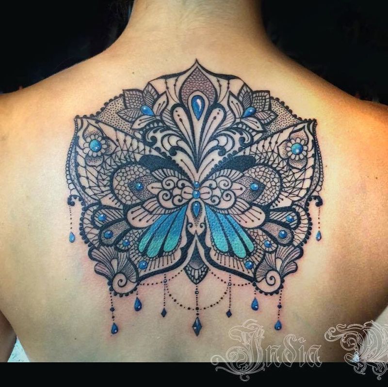 lace tattoo designs