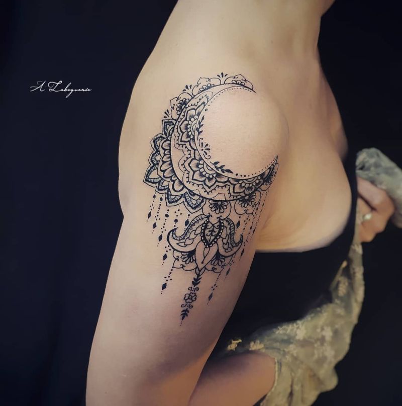 awesome lace tattoos