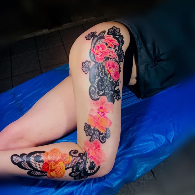 best lace tattoos