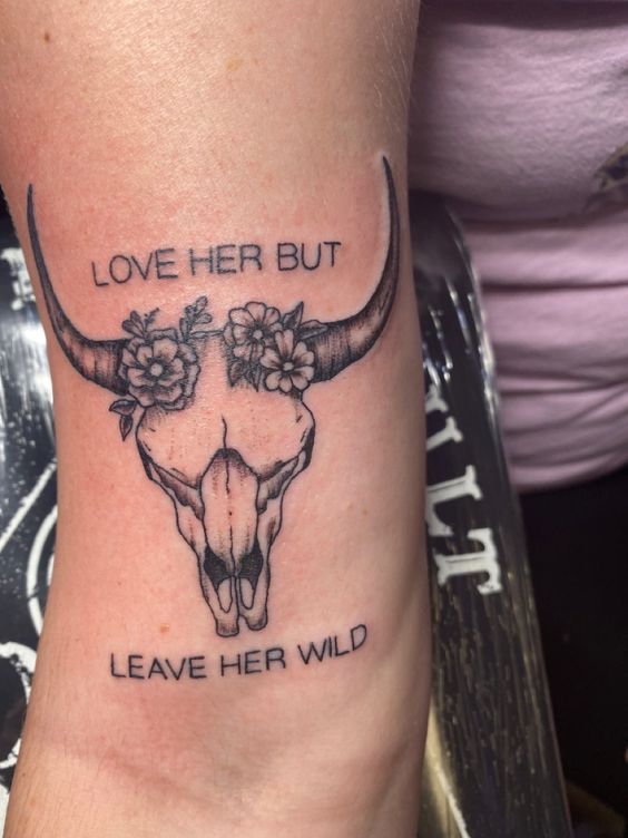 Love Her But Leave Her Wild Tattoo