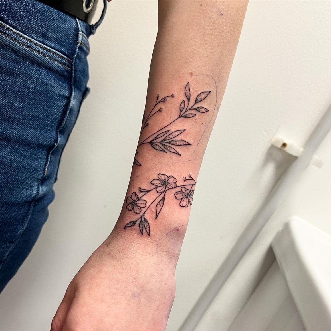 Simple Vine Tattoos