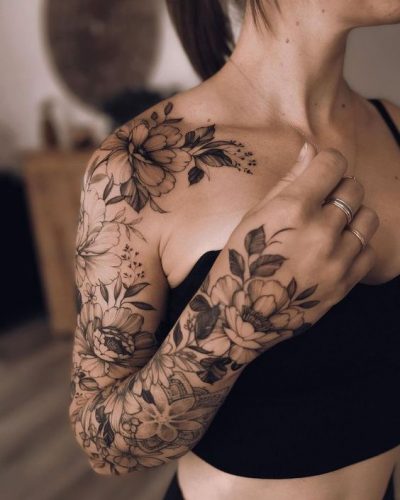 20 Botanical Wrap Tattoo Ideas