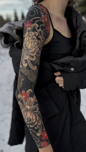 Floral Sleeve Tattoos for Women 2024: Discover Unique and Colorful Designs for Your Next Tattoo