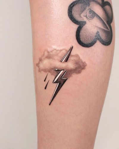 Unleash the Storm: 18 Striking Lightning Bolt Tattoo Designs for Electrifying Expression in 2024