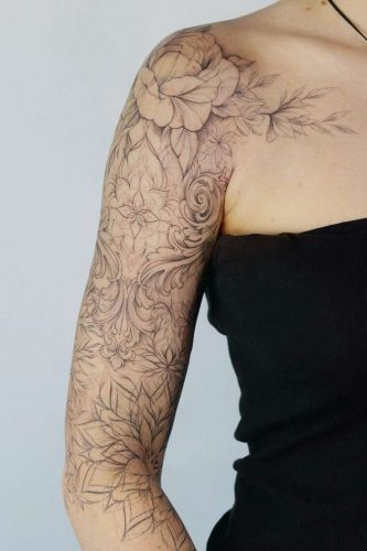 Floral Sleeve Tattoos for Women 2024: Discover Unique and Colorful Designs for Your Next Tattoo