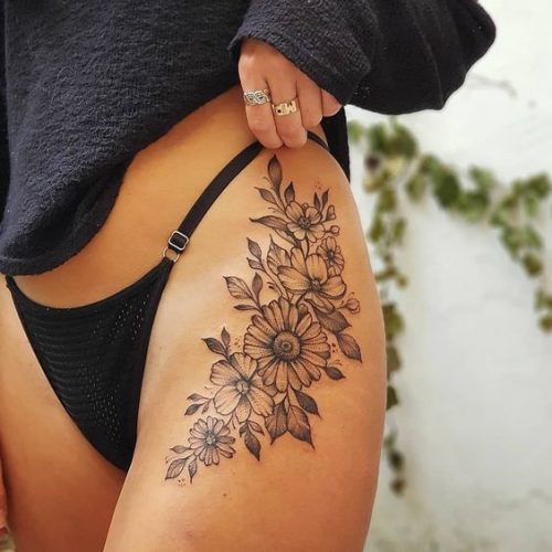 20 Botanical Wrap Tattoo Ideas