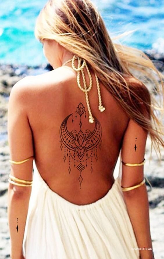 Tribal design tattoos for girls