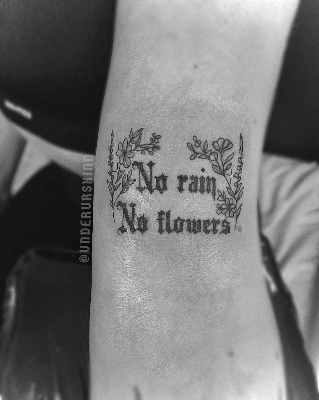 31 of the best No Rain No Flowers Tattoos!