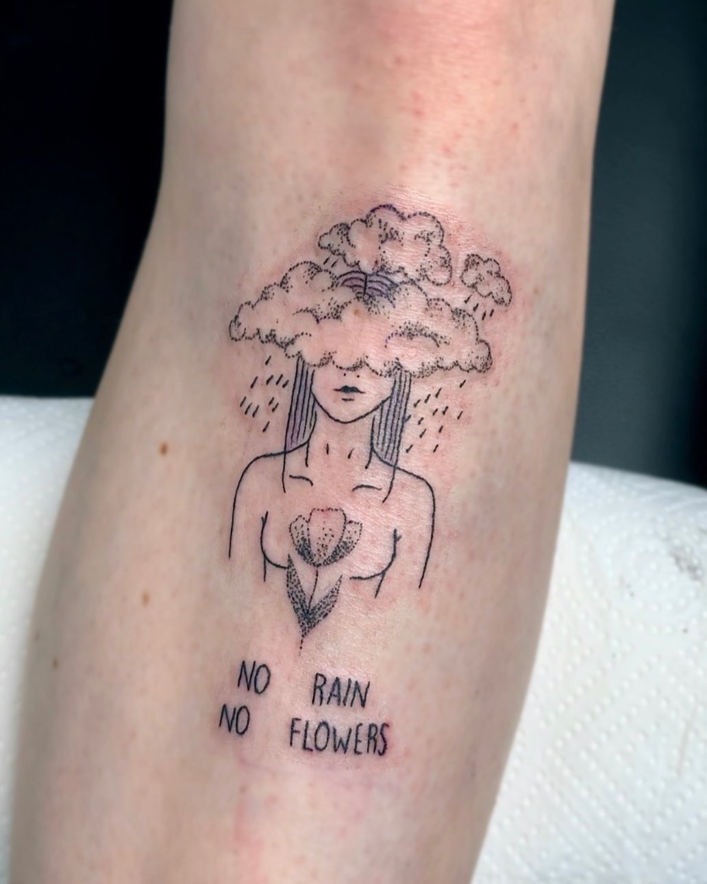 31 of the best No Rain No Flowers Tattoos!