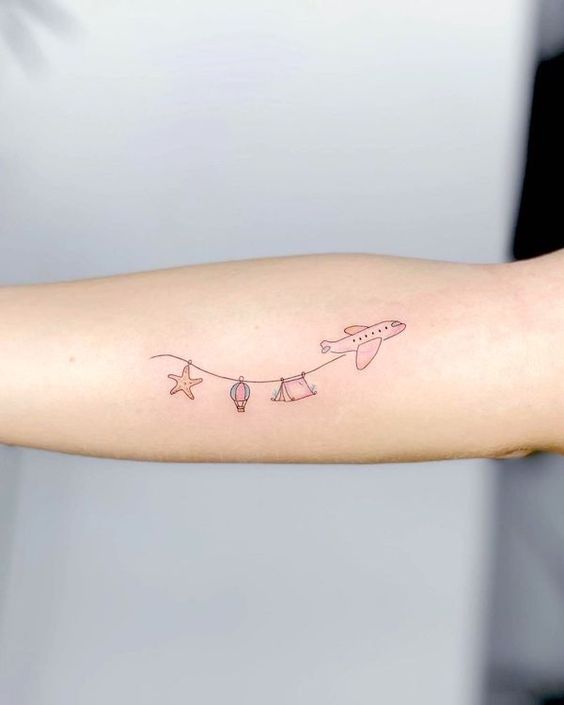 Plane Tattoo Ideas 2