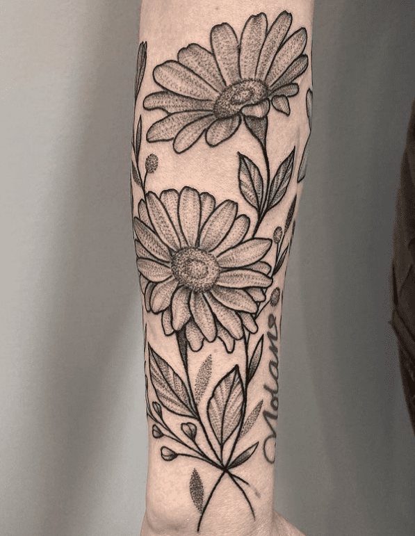 20 Daisy Tattoos That You Can Practically Smell