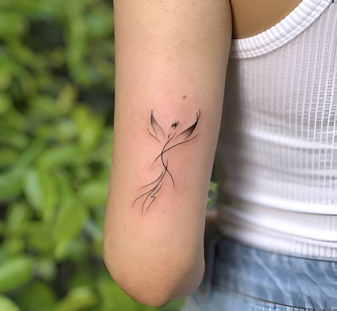 Small Phoenix Tattoos