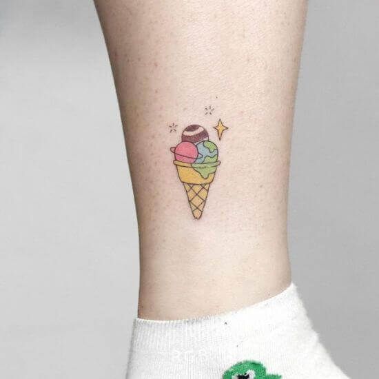 Yummy Dessert Tattoos 3