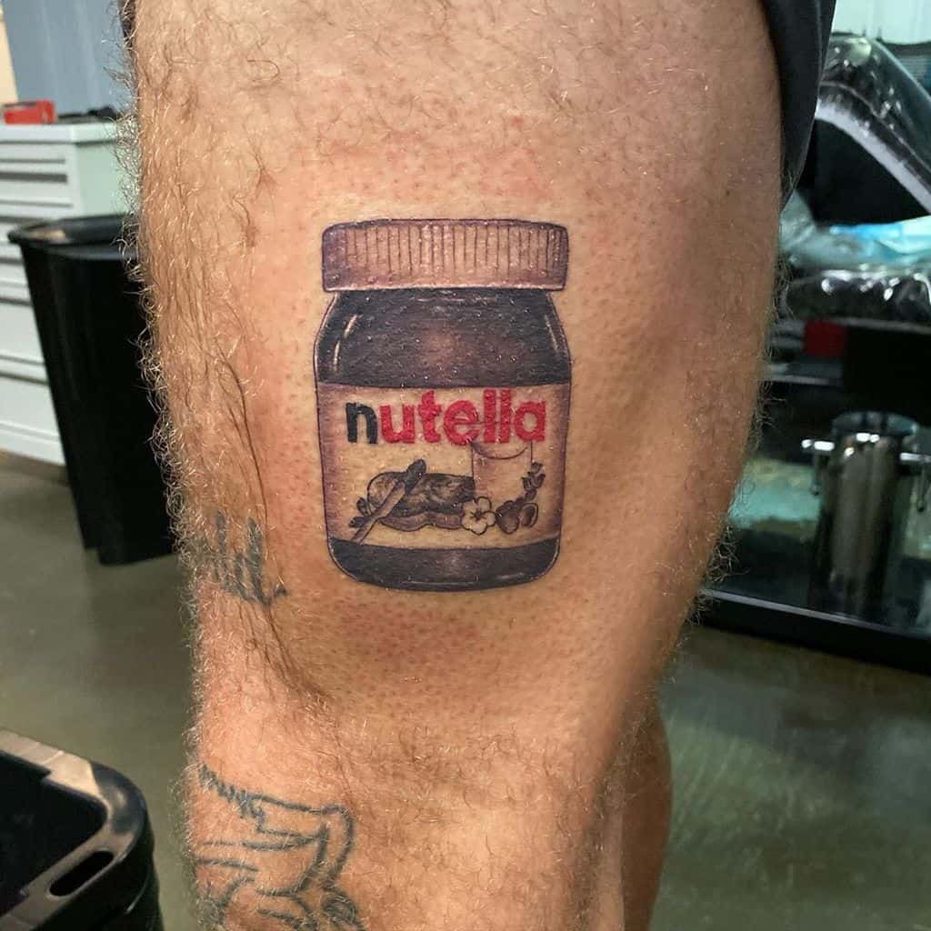 Amazing Nutella Art Tattoo