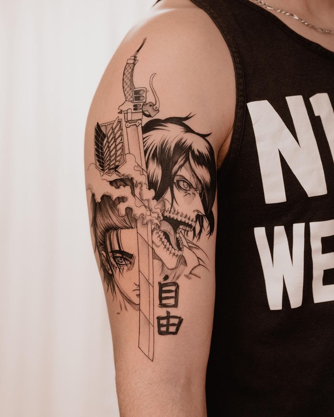 Attack on Titan Tattoos: A Tribute to the Titans and Humanity