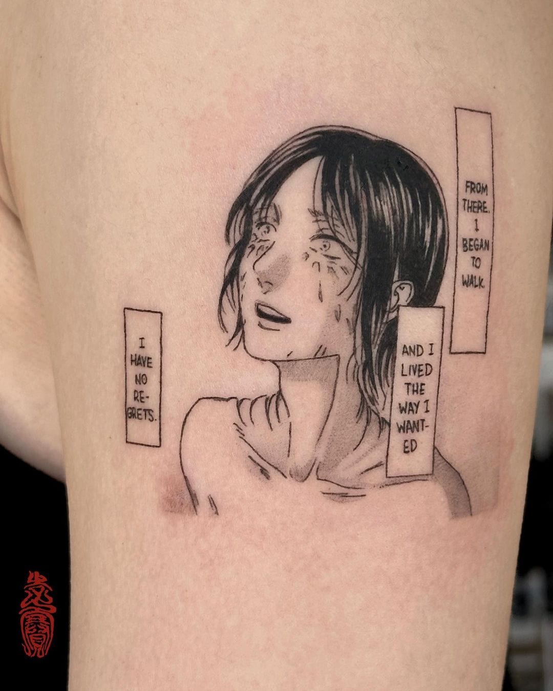 Attack on Titan Tattoos: A Tribute to the Titans and Humanity