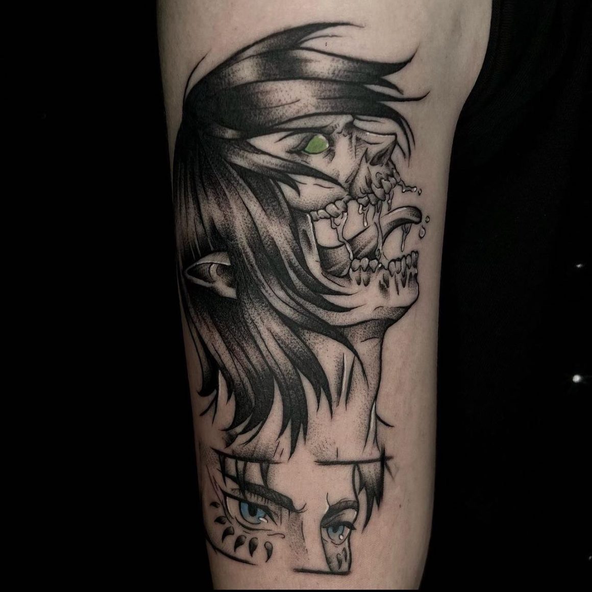 Attack on Titan Tattoos: A Tribute to the Titans and Humanity