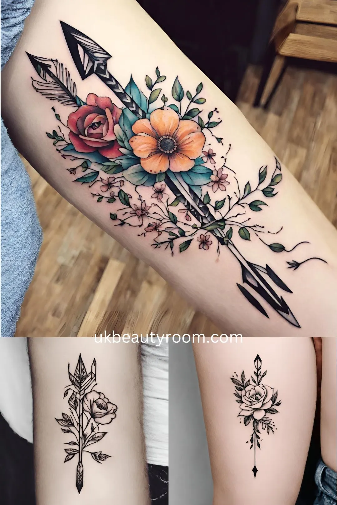 Floral Arrow