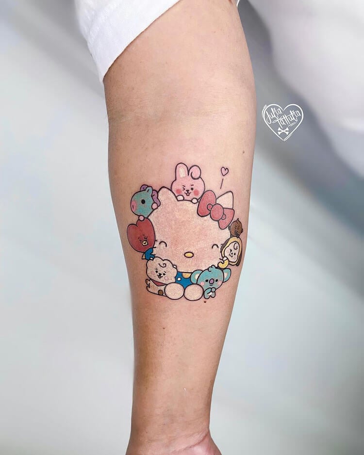 Sanrio Characters Tattoo