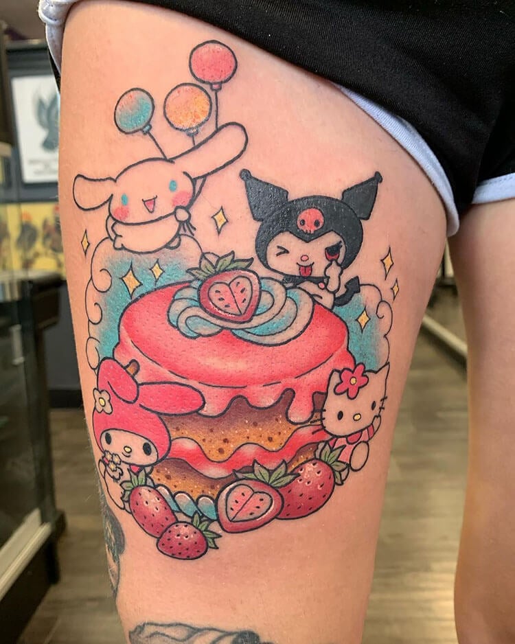 Sanrio Dessert Tattoo