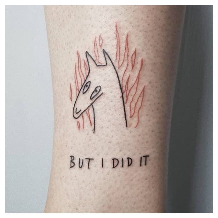 Ignorant Style Funny Tattoo