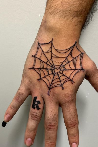 Spider Web Tattoo