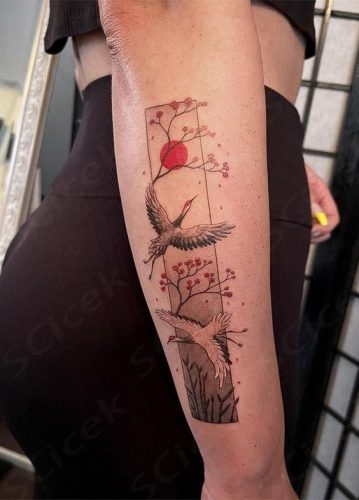 Explore 20 Unique Cherry Blossom Tattoo Designs for 2024 &#8211; Embrace Nature&#8217;s Ephemeral Beauty