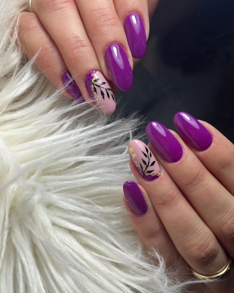 Purple Fall Nails 2024 26 Ideas: The Hottest Trends and Designs