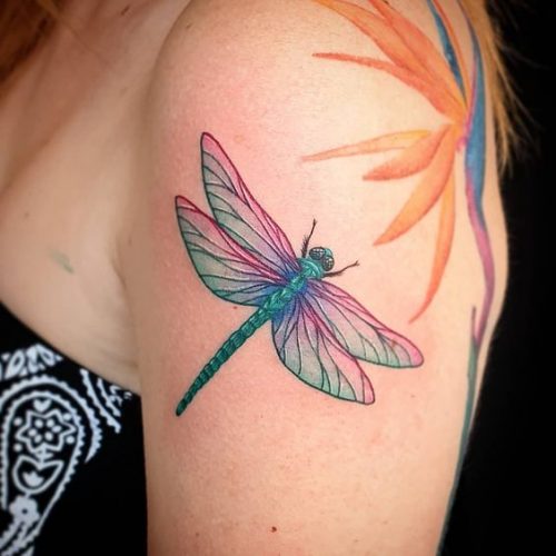 Discover 24 Ideas Unique Dragonfly Tattoo Designs for 2024