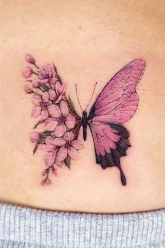 Explore 20 Unique Cherry Blossom Tattoo Designs for 2024 &#8211; Embrace Nature&#8217;s Ephemeral Beauty