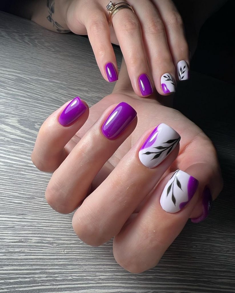 Purple Fall Nails 2024 26 Ideas: The Hottest Trends and Designs