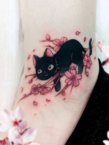 Explore 20 Unique Cherry Blossom Tattoo Designs for 2024 &#8211; Embrace Nature&#8217;s Ephemeral Beauty