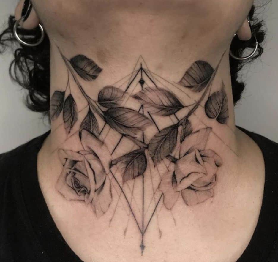 24 Neck Tattoos for Women