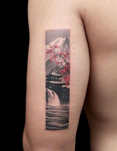 Explore 20 Unique Cherry Blossom Tattoo Designs for 2024 &#8211; Embrace Nature&#8217;s Ephemeral Beauty