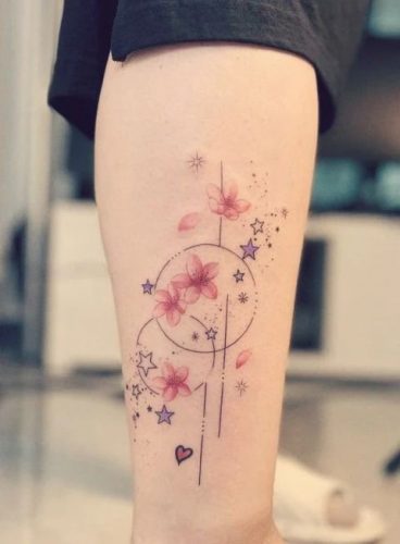 Explore 20 Unique Cherry Blossom Tattoo Designs for 2024 &#8211; Embrace Nature&#8217;s Ephemeral Beauty