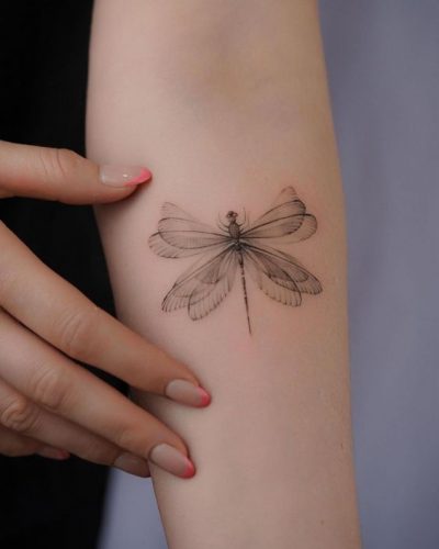 Discover 24 Ideas Unique Dragonfly Tattoo Designs for 2024