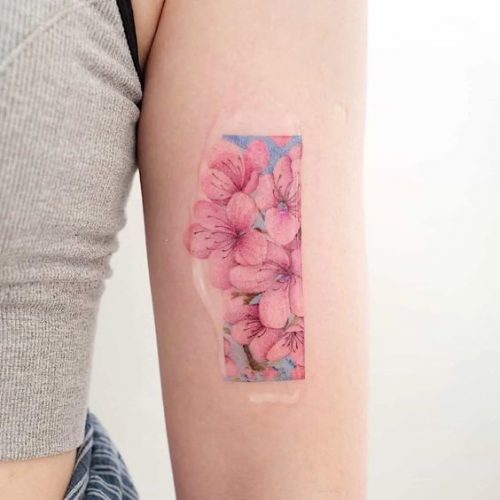 Explore 20 Unique Cherry Blossom Tattoo Designs for 2024 &#8211; Embrace Nature&#8217;s Ephemeral Beauty