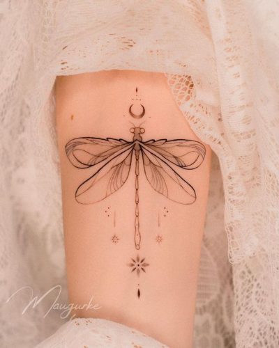 Discover 24 Ideas Unique Dragonfly Tattoo Designs for 2024