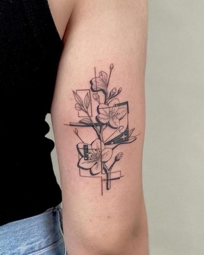 Explore 20 Unique Cherry Blossom Tattoo Designs for 2024 &#8211; Embrace Nature&#8217;s Ephemeral Beauty